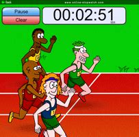 online stopwatch races